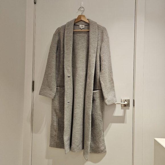 Aritzia Wilfred Dujardin Coat Shacket 100% Wool s - Picture 2 of 6